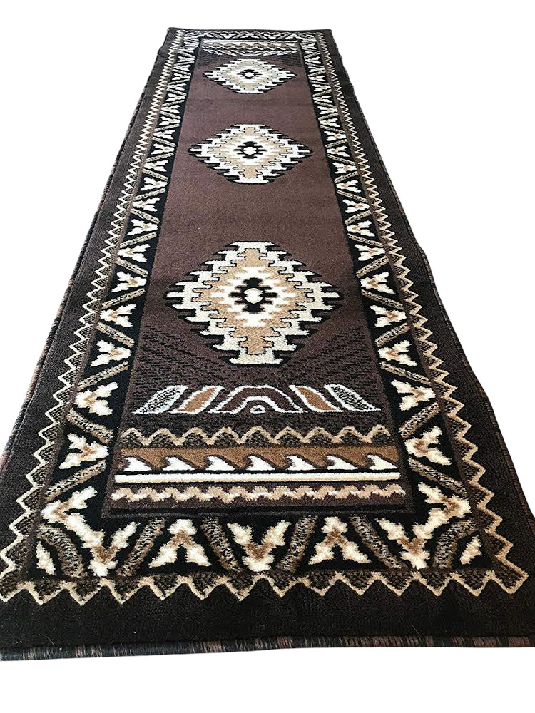 YHSF South West Native American Style Area Rug D143 Kingdom Design