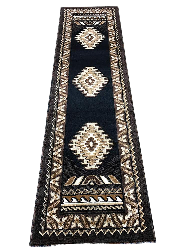 YHSF South West Native American Style Area Rug D143 Kingdom Design