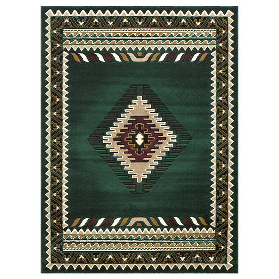 YHSF South West Native American Style Area Rug D143 Kingdom Design