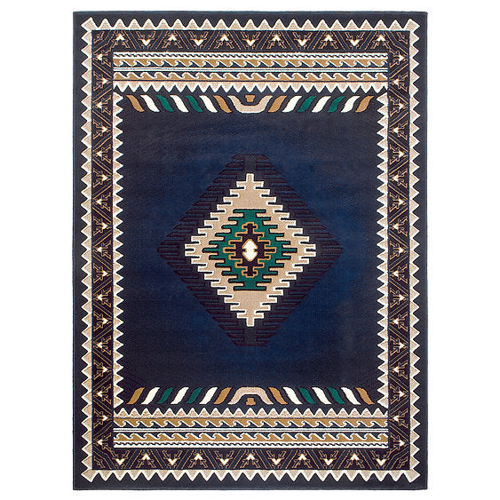 YHSF South West Native American Style Area Rug D143 Kingdom Design